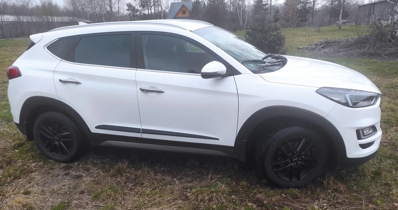 Hyundai Tucson cena 89900 przebieg: 76000, rok produkcji 2019 z Głogówek małe 56